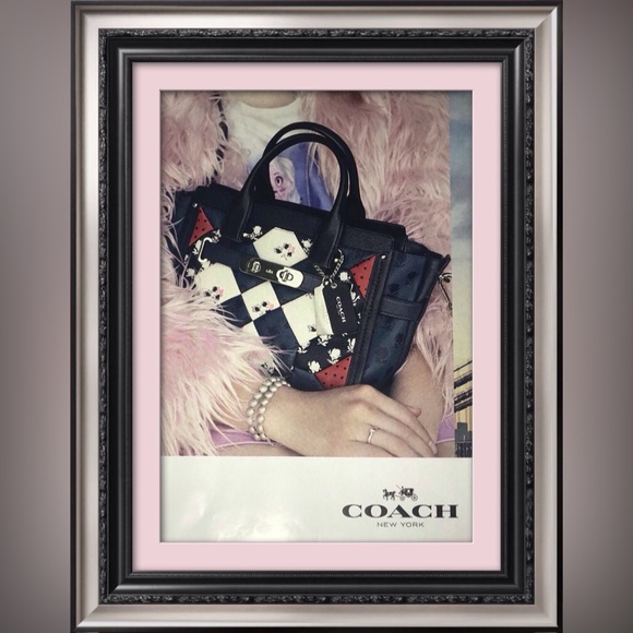 Coach Swagger Bag Advertising Print - Picture 1 of 4